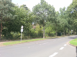 Standort des neuen Marktes Westlandstraße